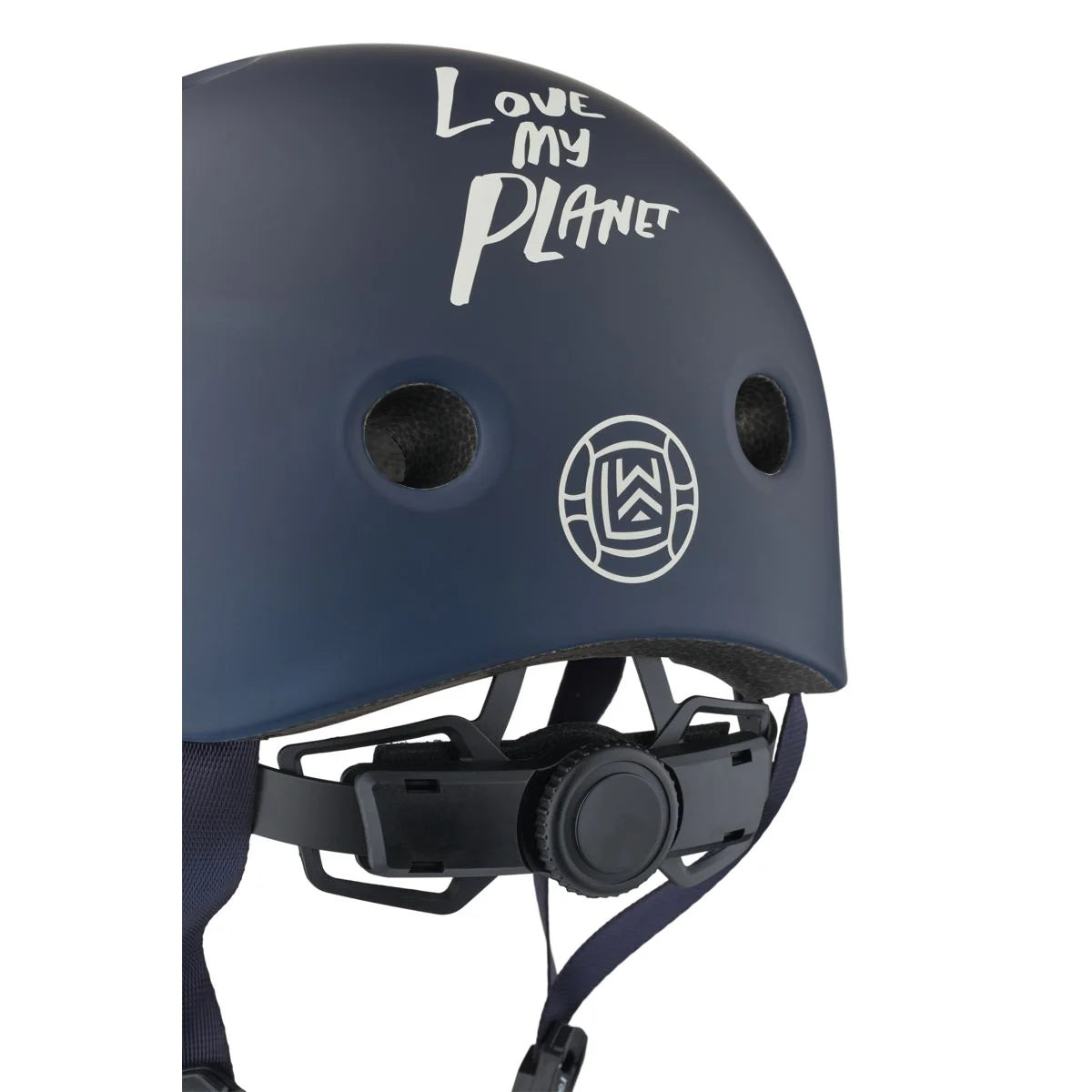Dunkelblauer Helm "Universe/Classic Navy" von Liewood mit Universum-Motiv