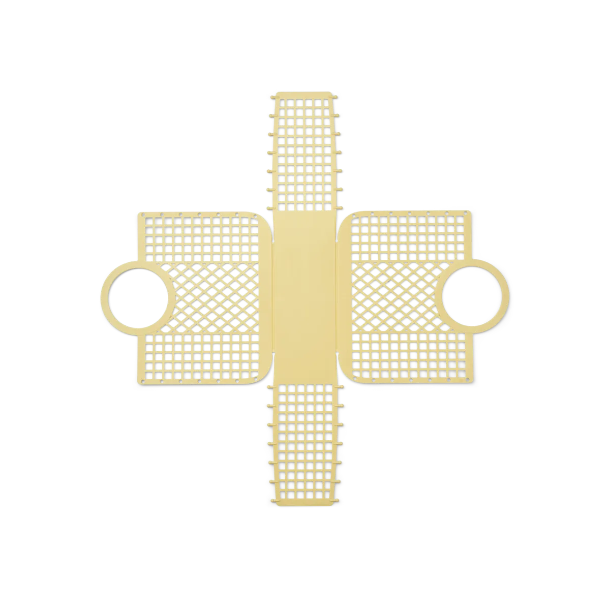 Samantha" Korb - kleine Tasche von Liewood, Pastellgelb/"Lemonade"