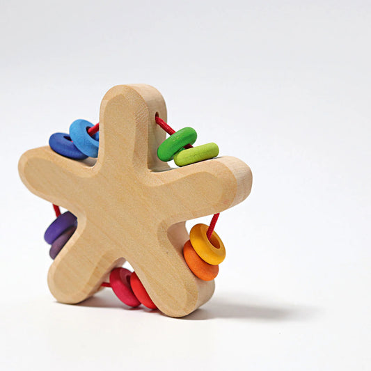 Babyspielzeug "Regenbogen Stern" aus Holz von Grimms