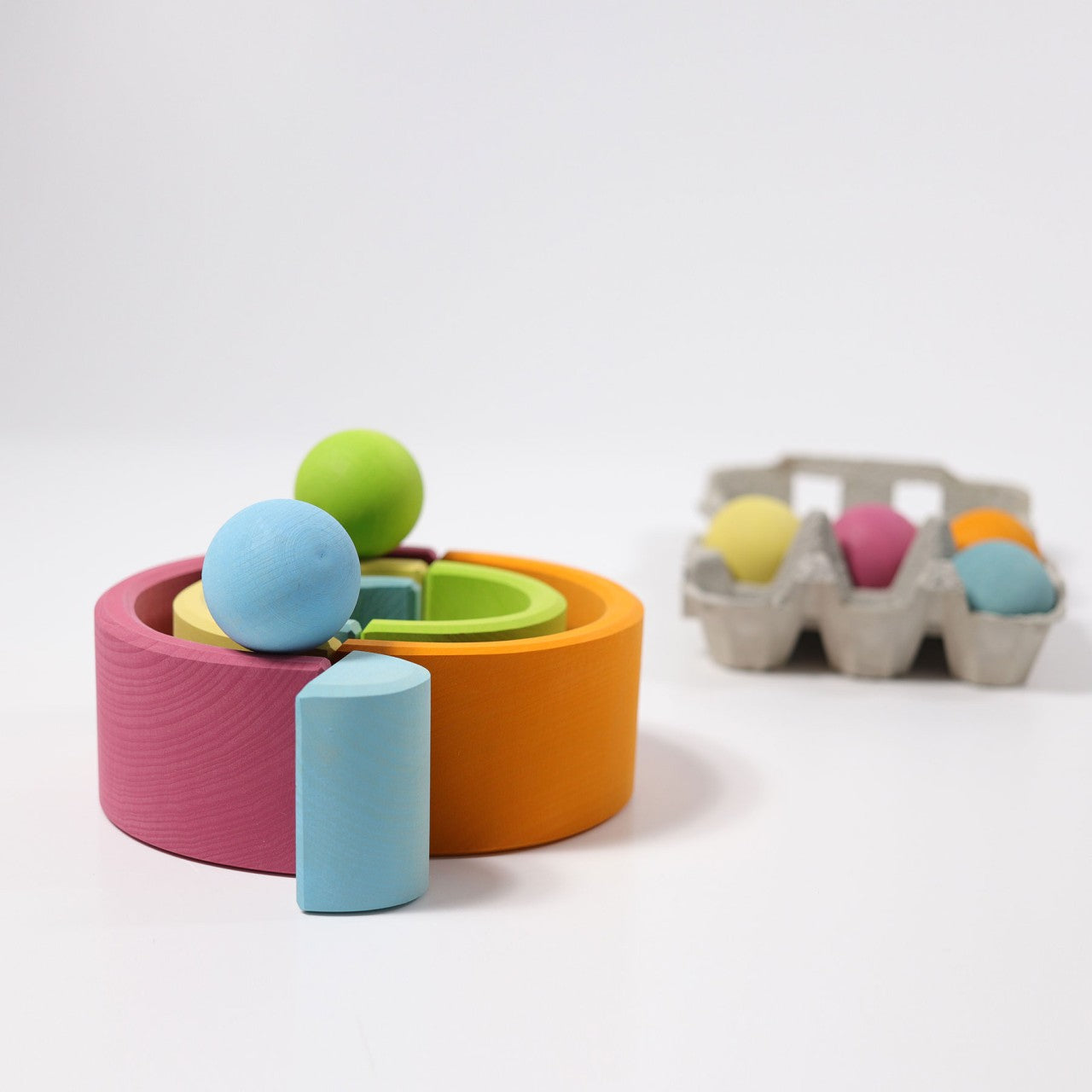 Regenbogen in Pastell von Grimm´s, 6-teilig