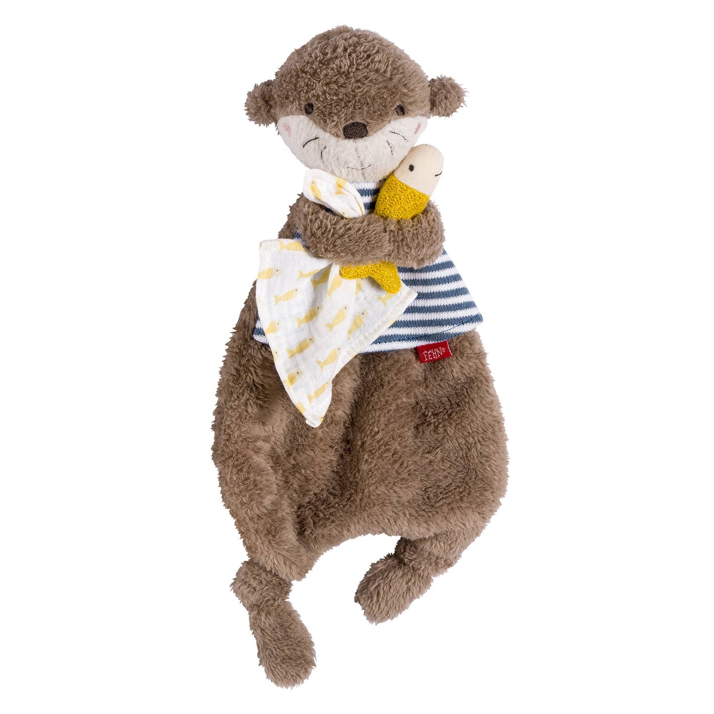 "Otter" Schmusetuch als Einschlafhilfe & Kuscheltuch von Fehn