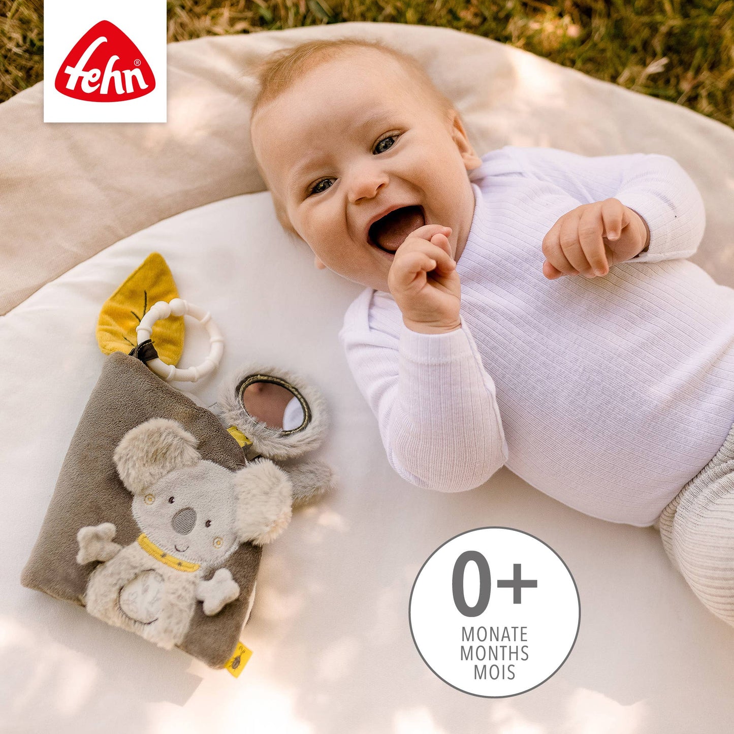 Stoffbuch "Australien" mit Koala-Motiv von Fehn