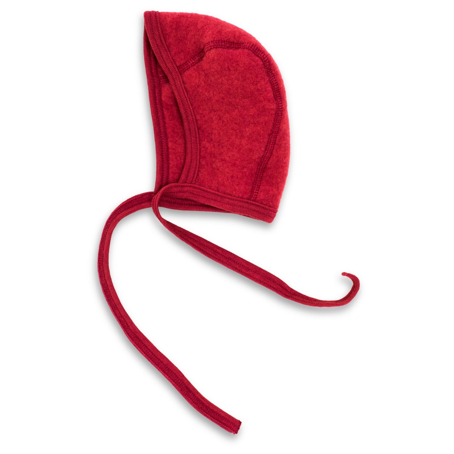 Rotes Baby-Häubchen von Engel in "Jaspis Melange"