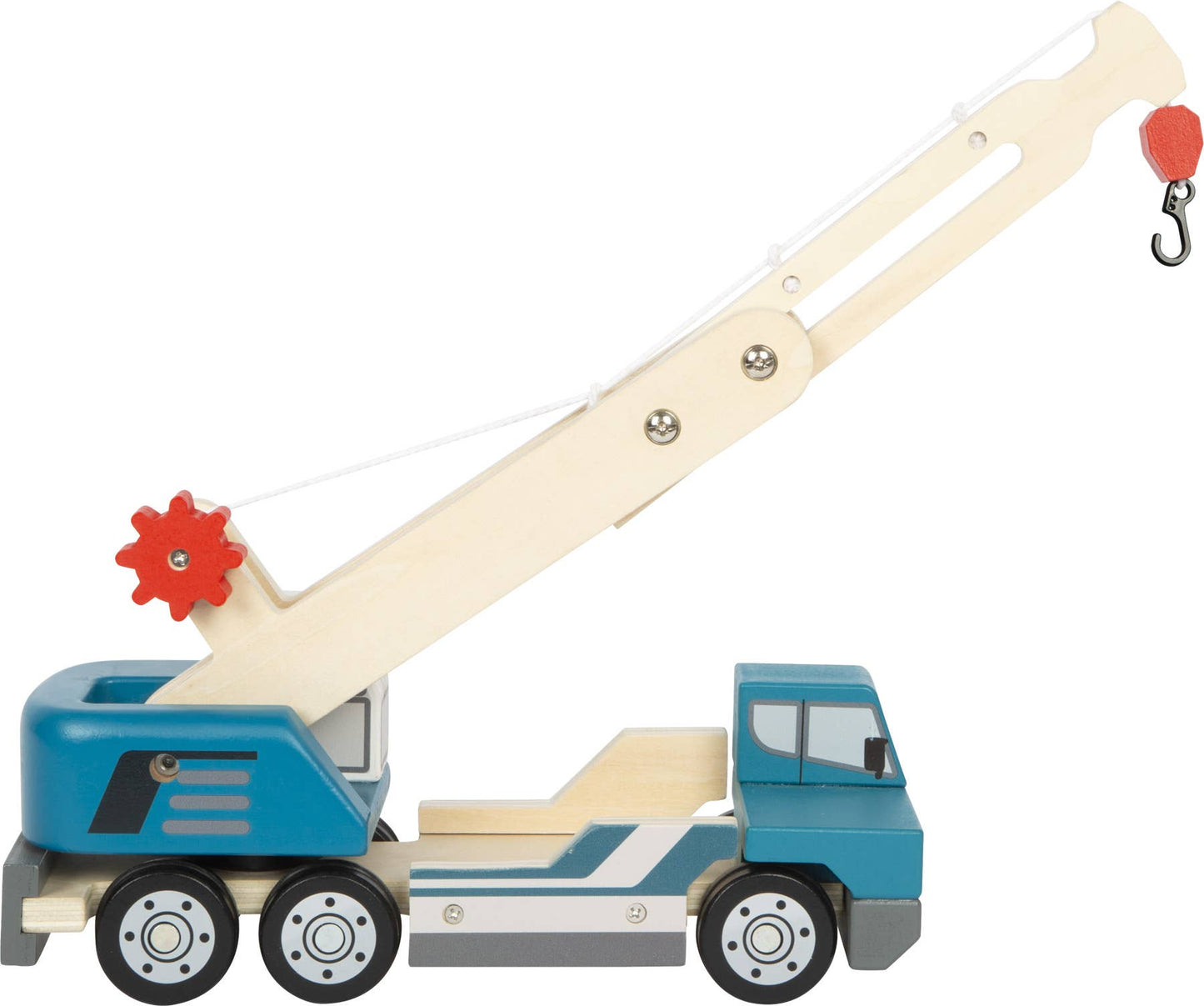 Kranwagen Kinderspielzeug aus Holz von Small Foot