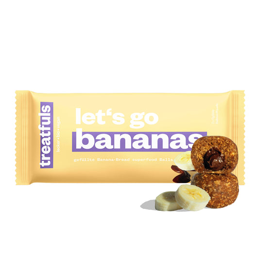 Banana Bread gefüllte Energieballs von Treatfuls