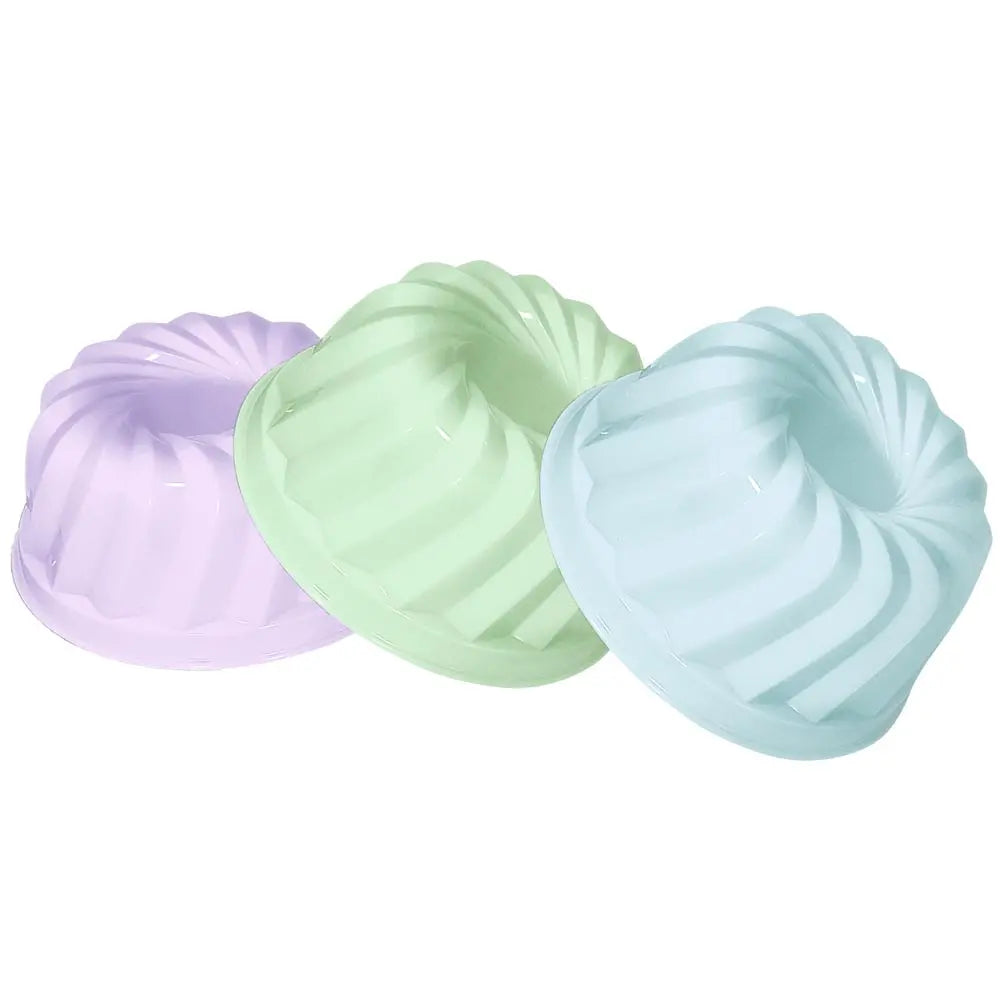 Pastellfarbende Gugelhupf-Sandförmchen von Spielstabil, verschiedene Farben