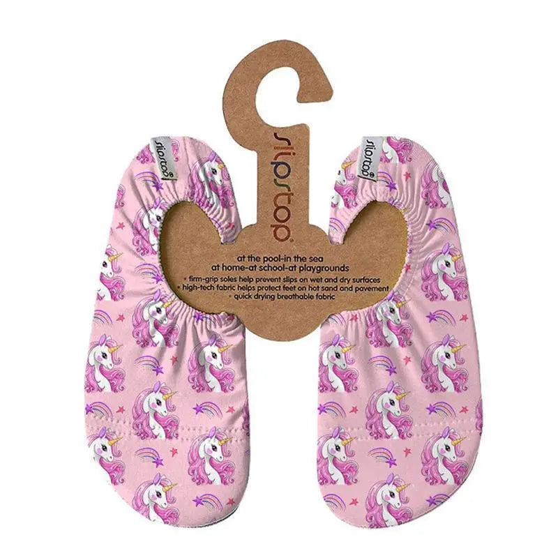 Slip Stop Shoes "Iris" with Unicorn Motif - perfect for water, beach and more.