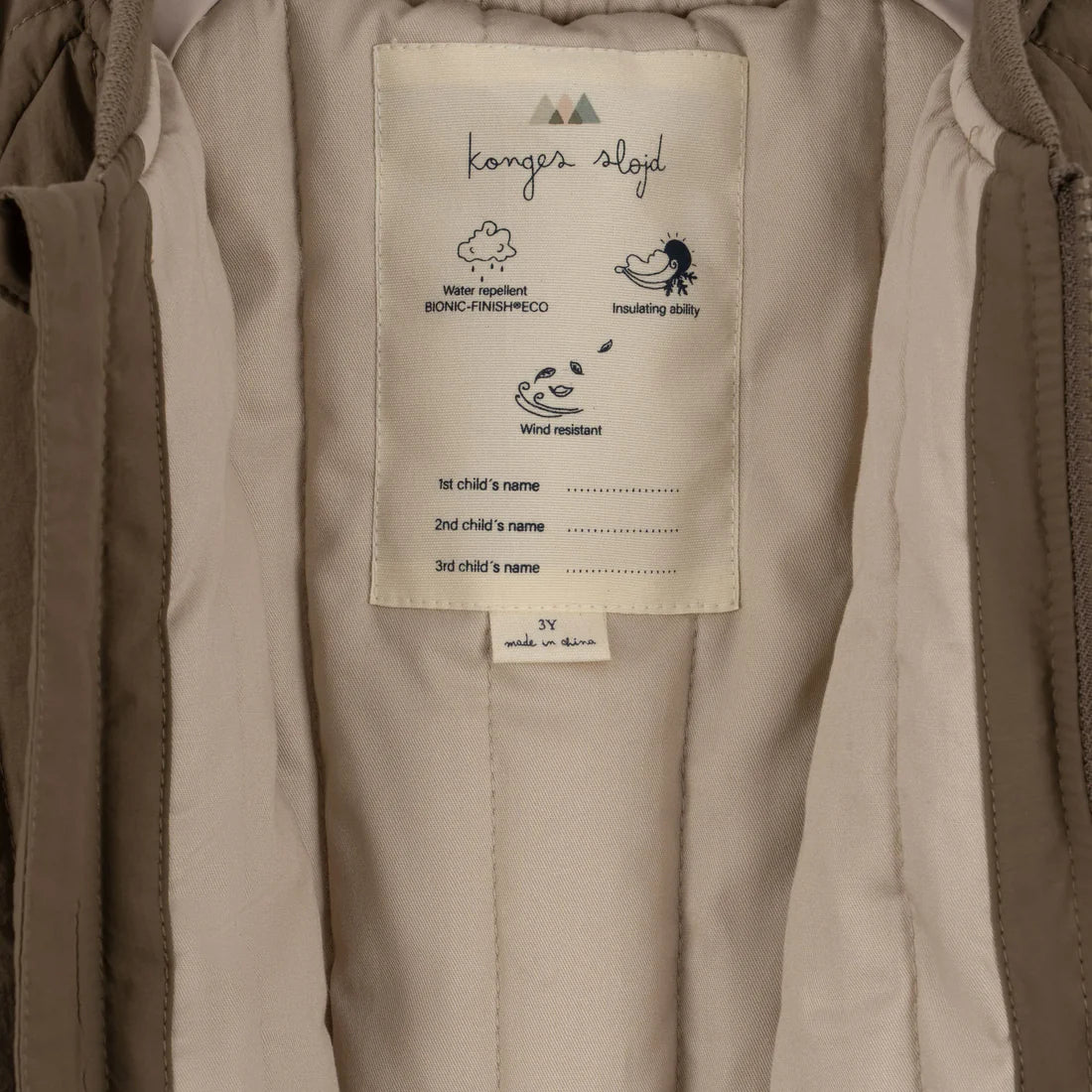 Pailetten-Bomberjacke mit Dino-Motiv von Konges Slojd