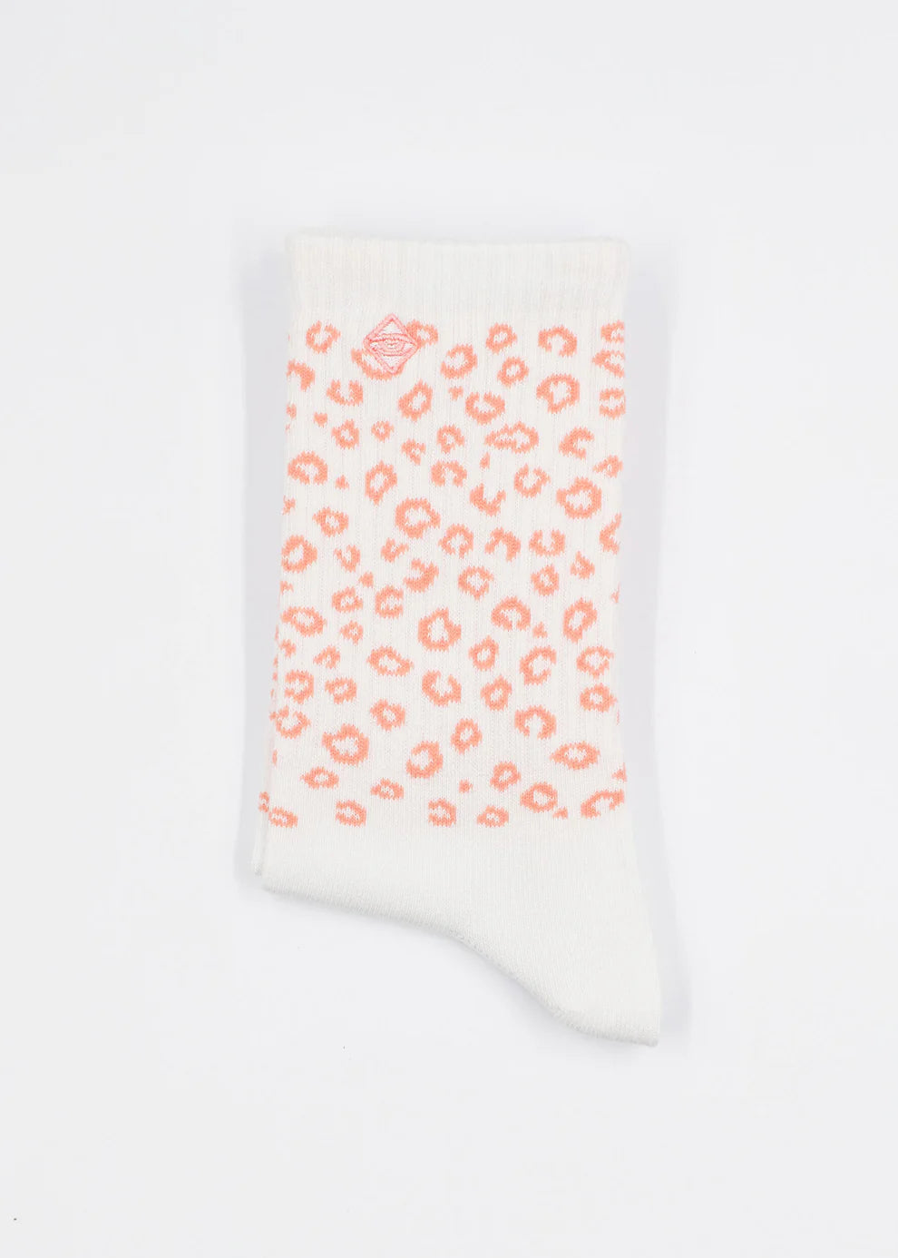 Tennissocken "Leo Peach" mit Leo-Muster von J. Clay für Frauen und Männer