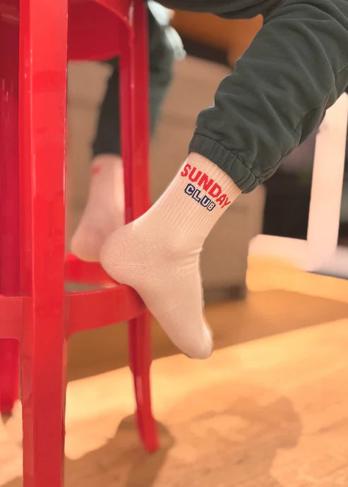 "Sunday Club" - stylische Tennissocken von J. Clay für Frauen und Männer