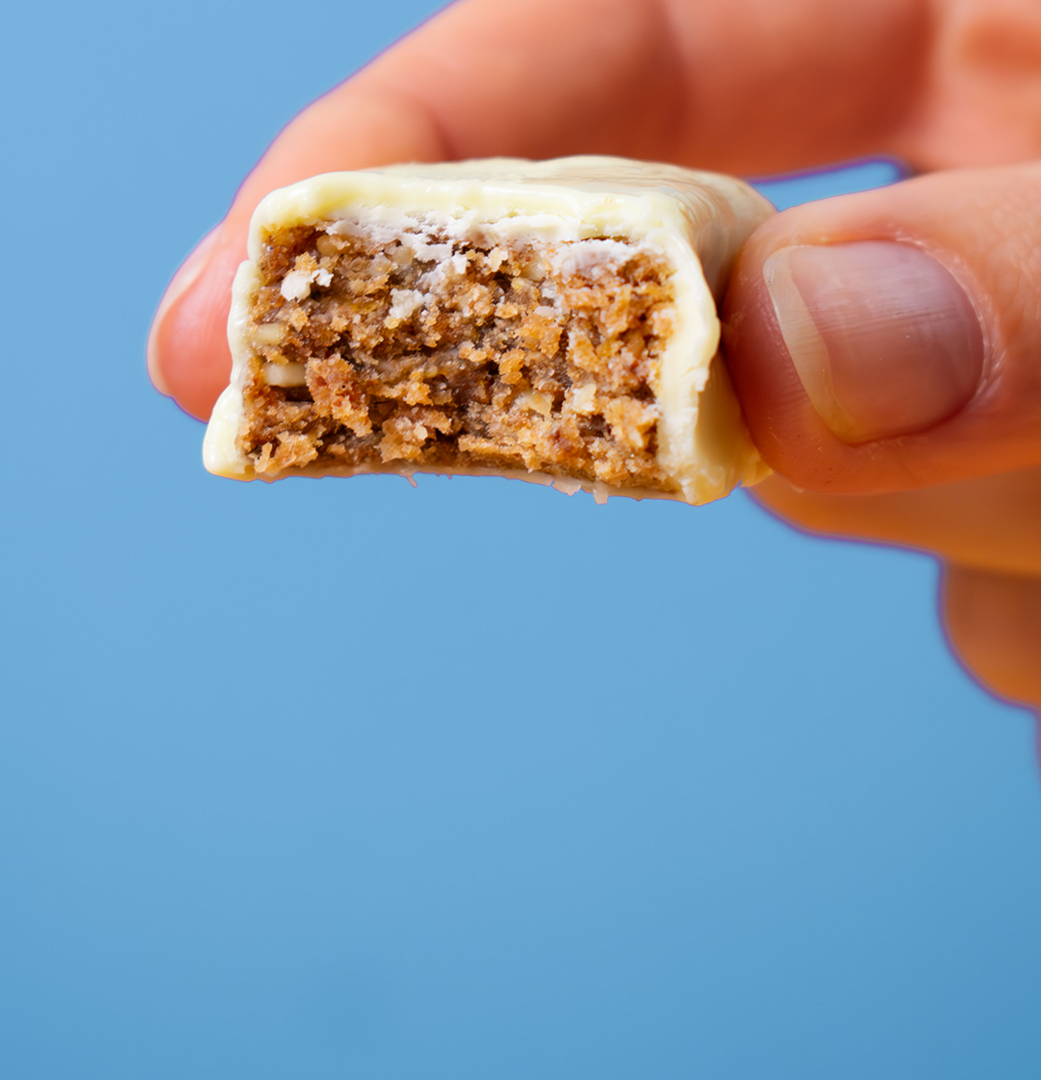 Treatfuls Lemon Cake Riegel – veganer, glutenfreier & bio Zitronen-Snack, perfekter kleiner Süßigkeiten-Happen für die Mittagspause