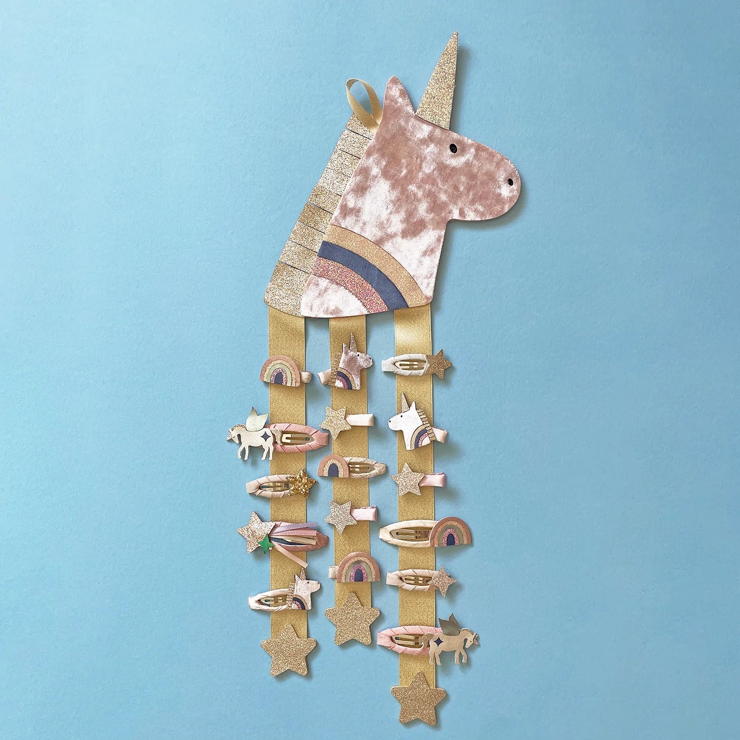 Einhorn-Haarspangenhalterung von Mimi & Lula