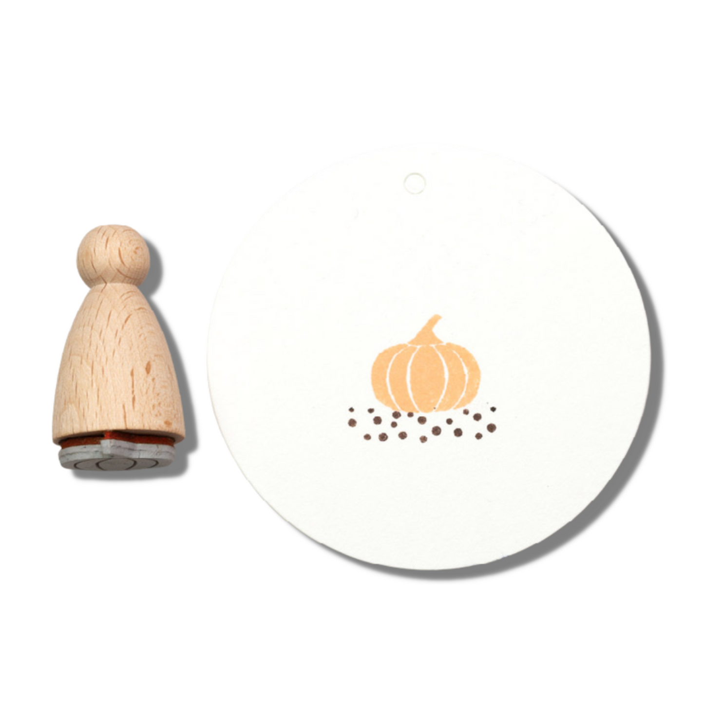 Kleiner Kürbis Stempel von Perlenfischer