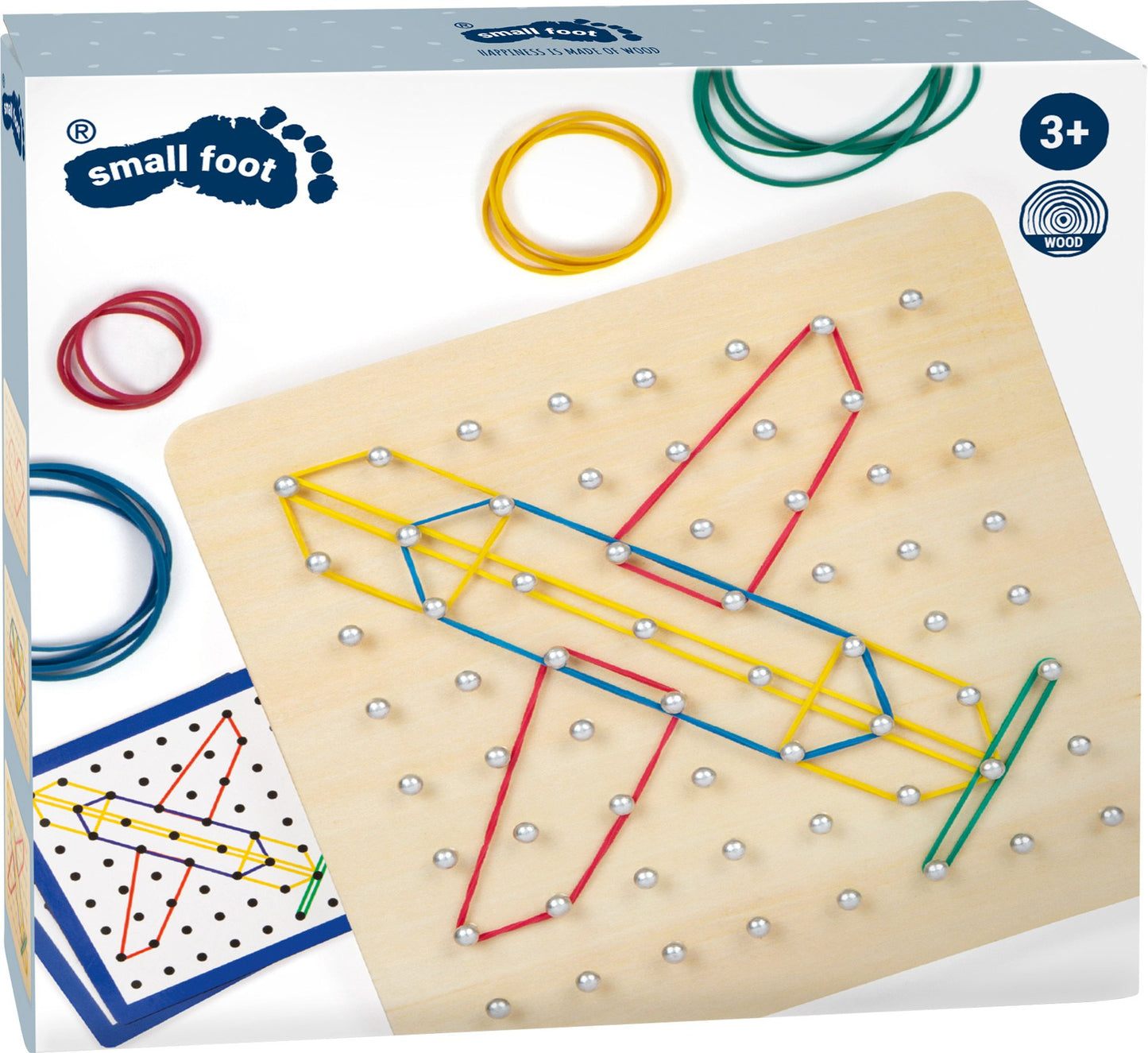 Geoboard aus Holz - perfekt für die Feinmotorik von Small Foot