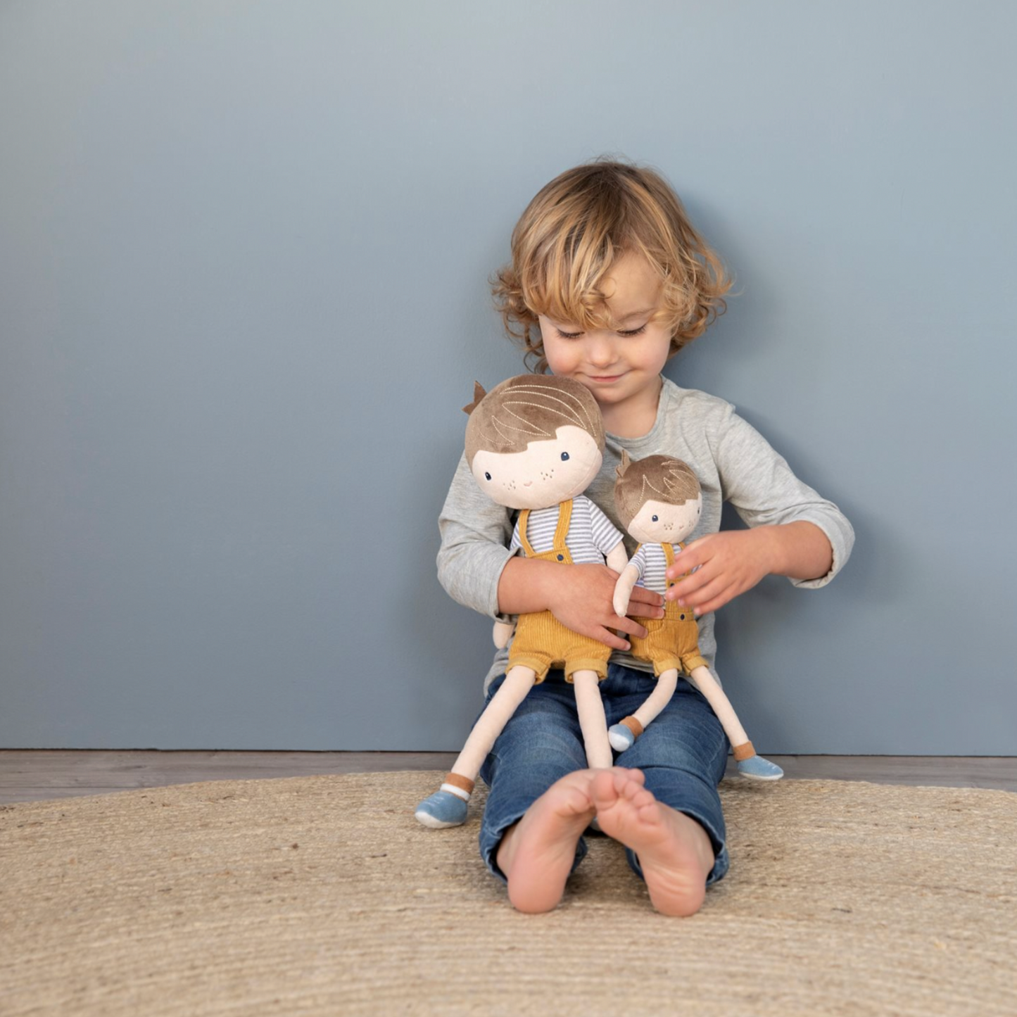 Große Kuschelpuppe "Jim" von Little Dutch