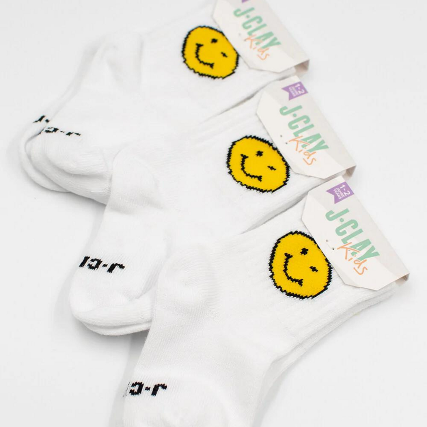 Socken mit Smiley für Babys und Kinder bis Größe 34