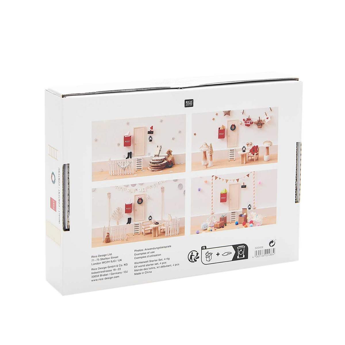 Starterpaket für deine Wichtelwelt, 4-teiliges Wichtelset