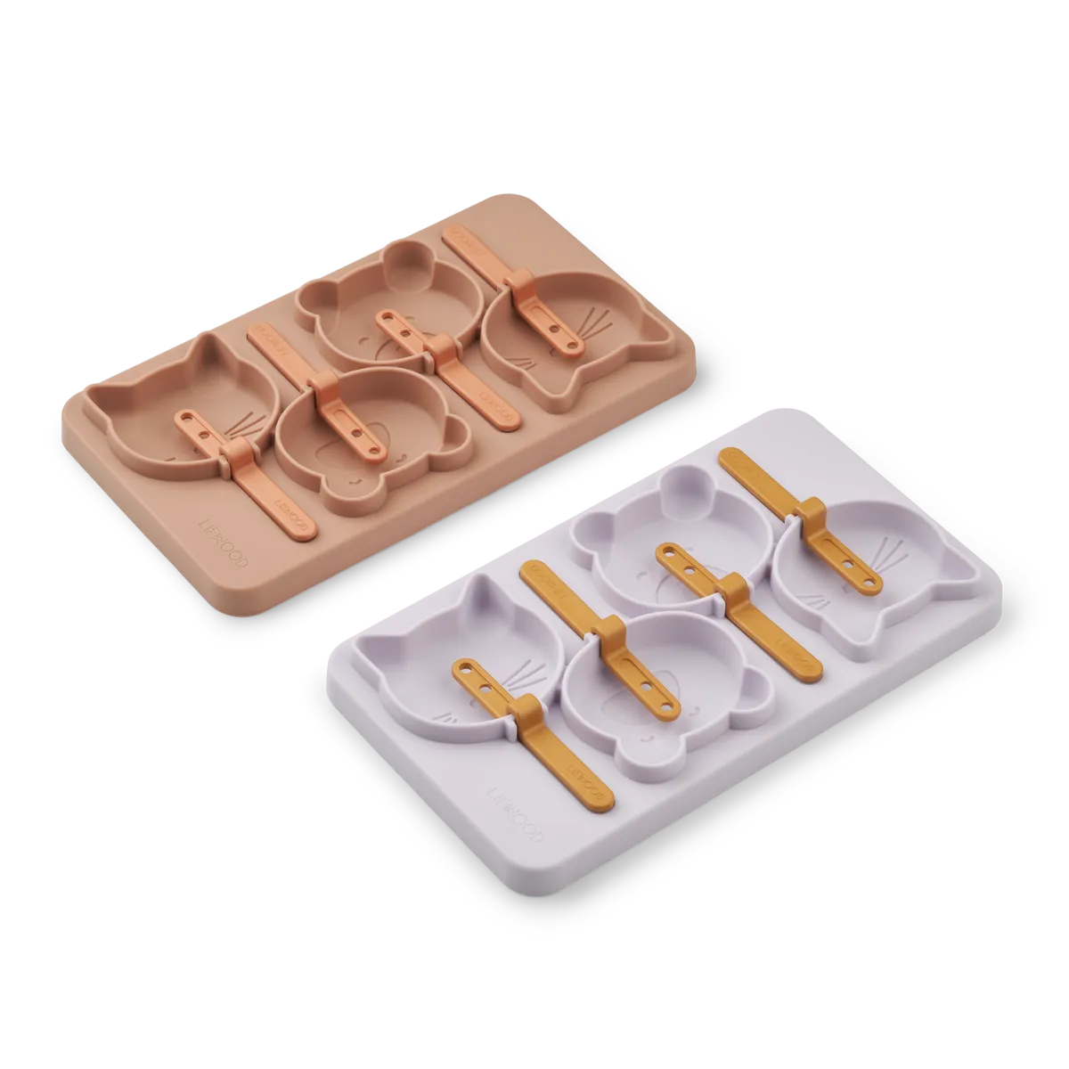 Eis selber machen mit den Silikonformen von Liewood, 2er Set