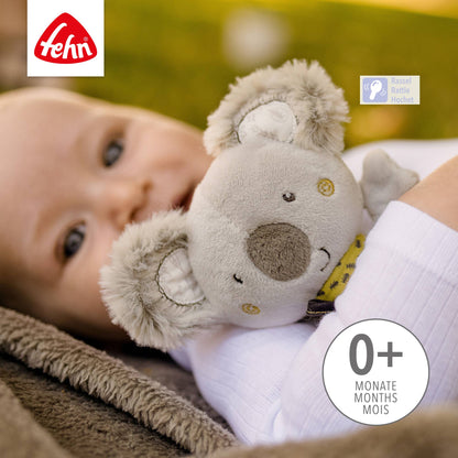Koala-Greifling von Fehn - Motorikspielzeug mit Rassel