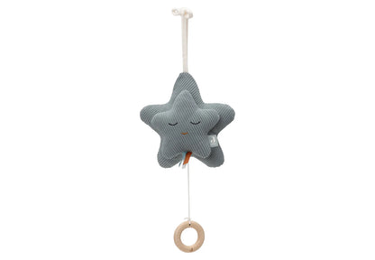 Cuddly Star Music Box by Jollein, Color "Sea Green"