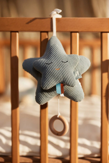 Cuddly Star Music Box by Jollein, Color "Sea Green"