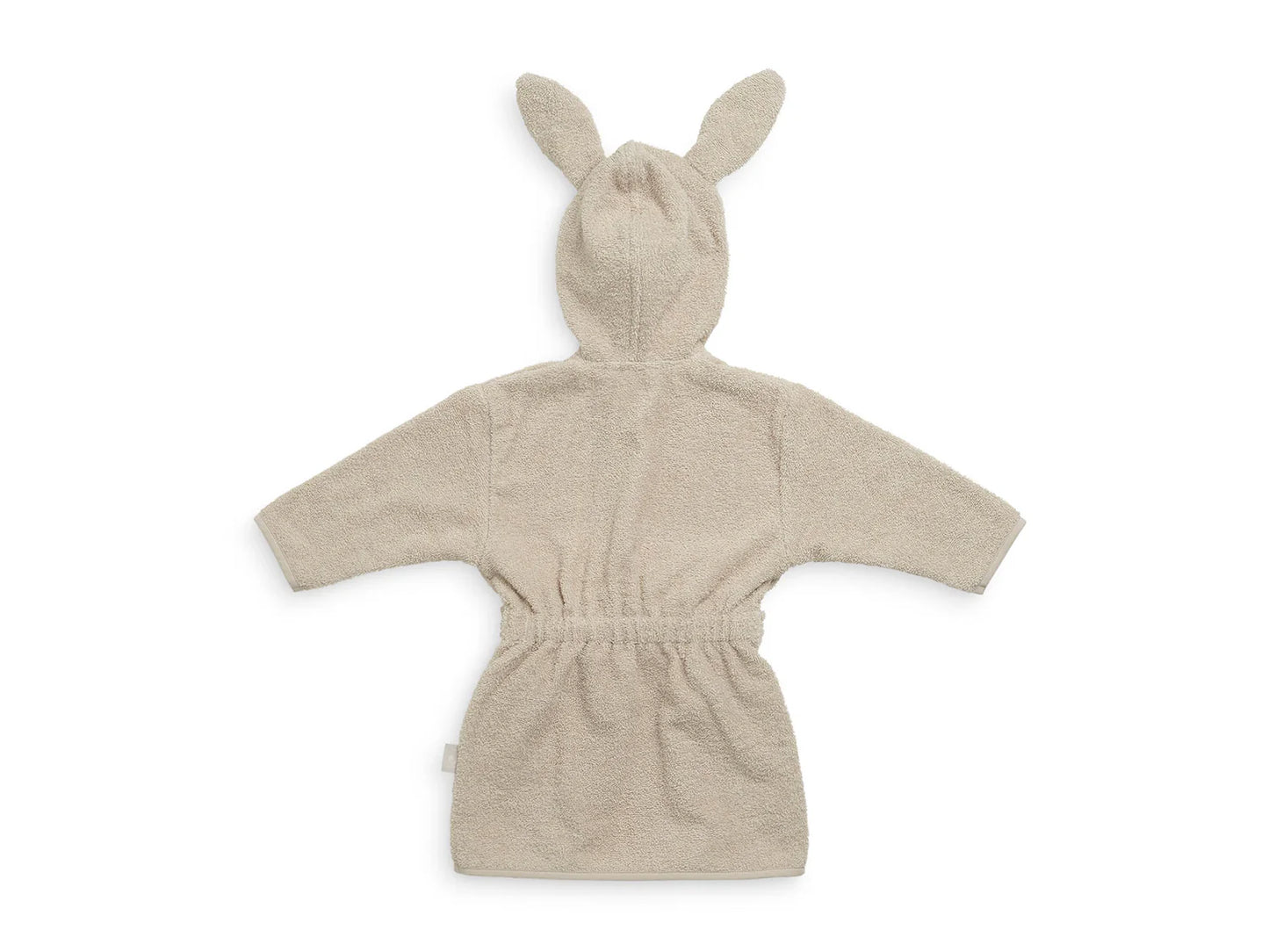 Beiger Baby-Bademantel "Nougat" mit Hasenohren von Jollein (1-2 Jahre)