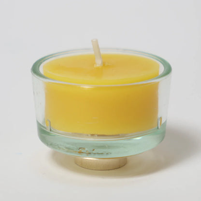 Bienenwachs-Teelicht von Grimm´s - perfekt für den Festtagsring