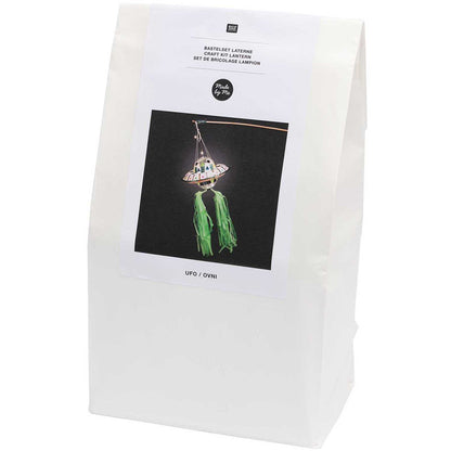 Ufo-Laternenbastelset von Rico Design, grün