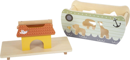 Noah's Ark "Safari" Wooden Peg Game by Small Foot
