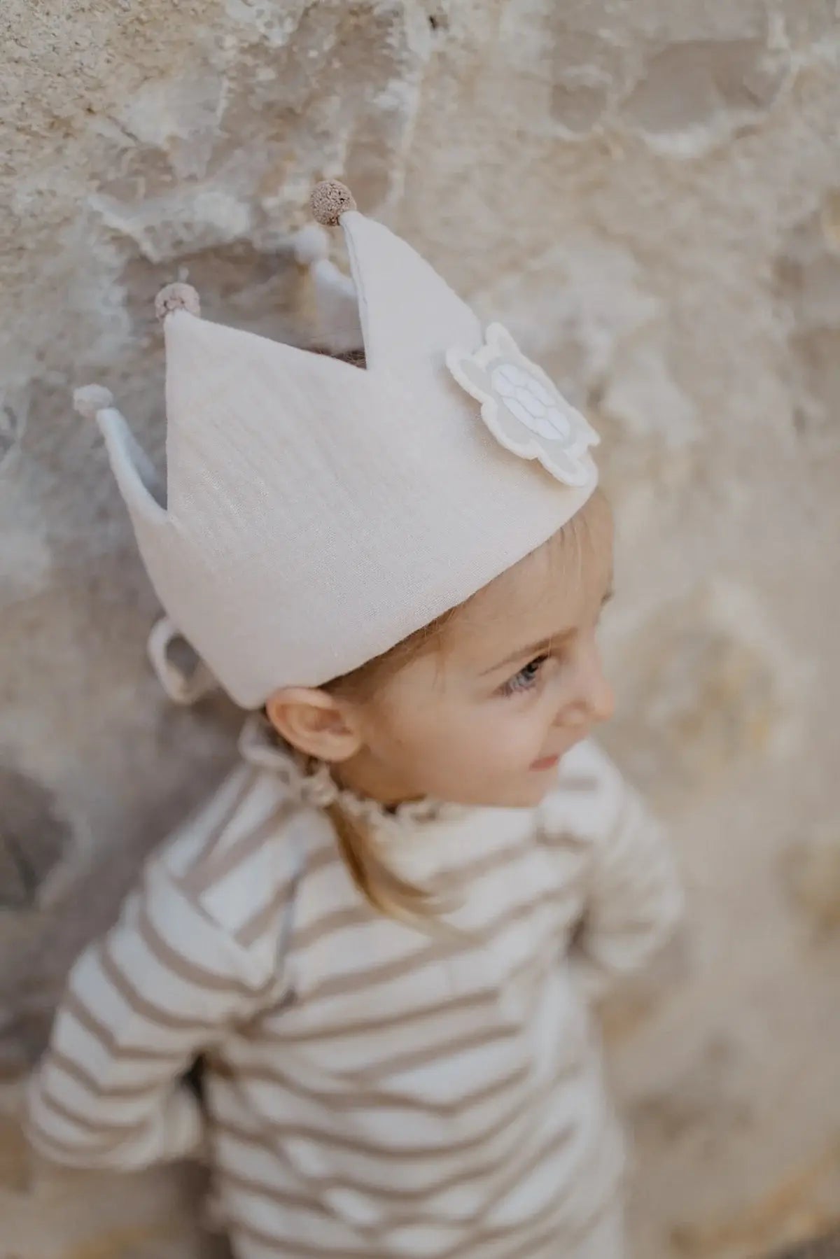 Rosa Geburtstagskrone "Lavender" mit Patches von 1-10 von Leevje