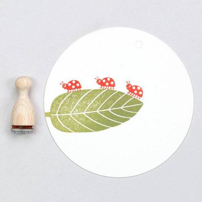 "Ladybug Mini" stamp by Perlenfischer