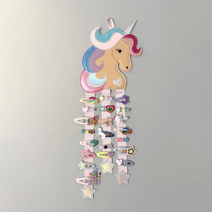 Haarspangen-Aufbewahrung Einhorn zum Aufhängen von Mimi & Lula – kleines Mitbringsel für Mädchen
