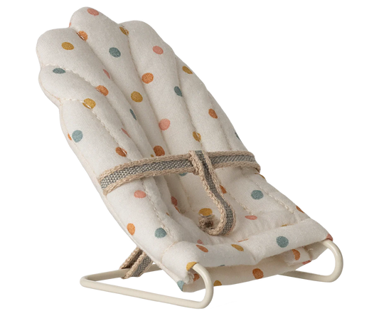 Babywippe "Gepunktet" für Babymaus von Maileg