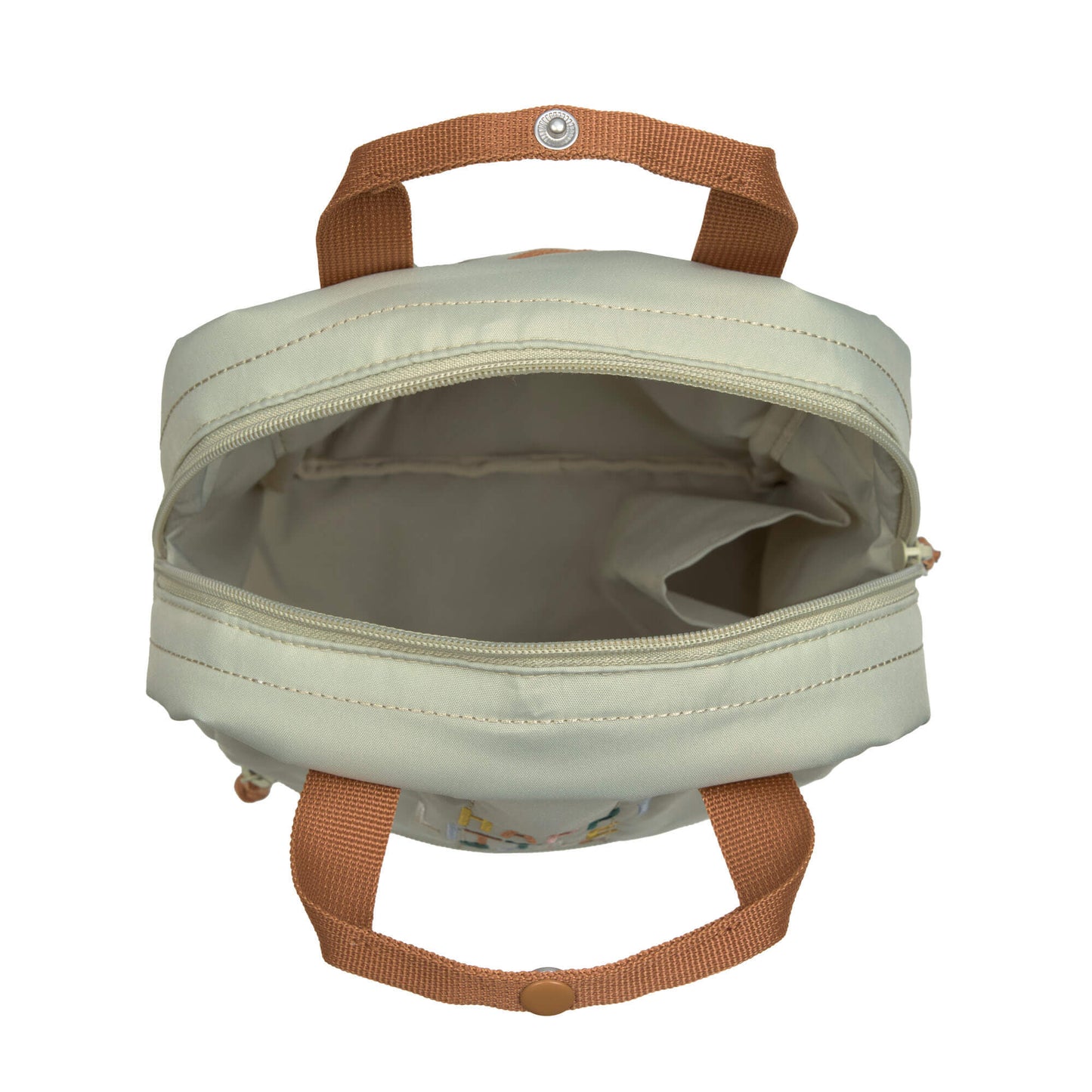 Rucksack "Little Gang" von Lässig mit "Happy little Soul" -Motiv, perfekt für den Kita-Start