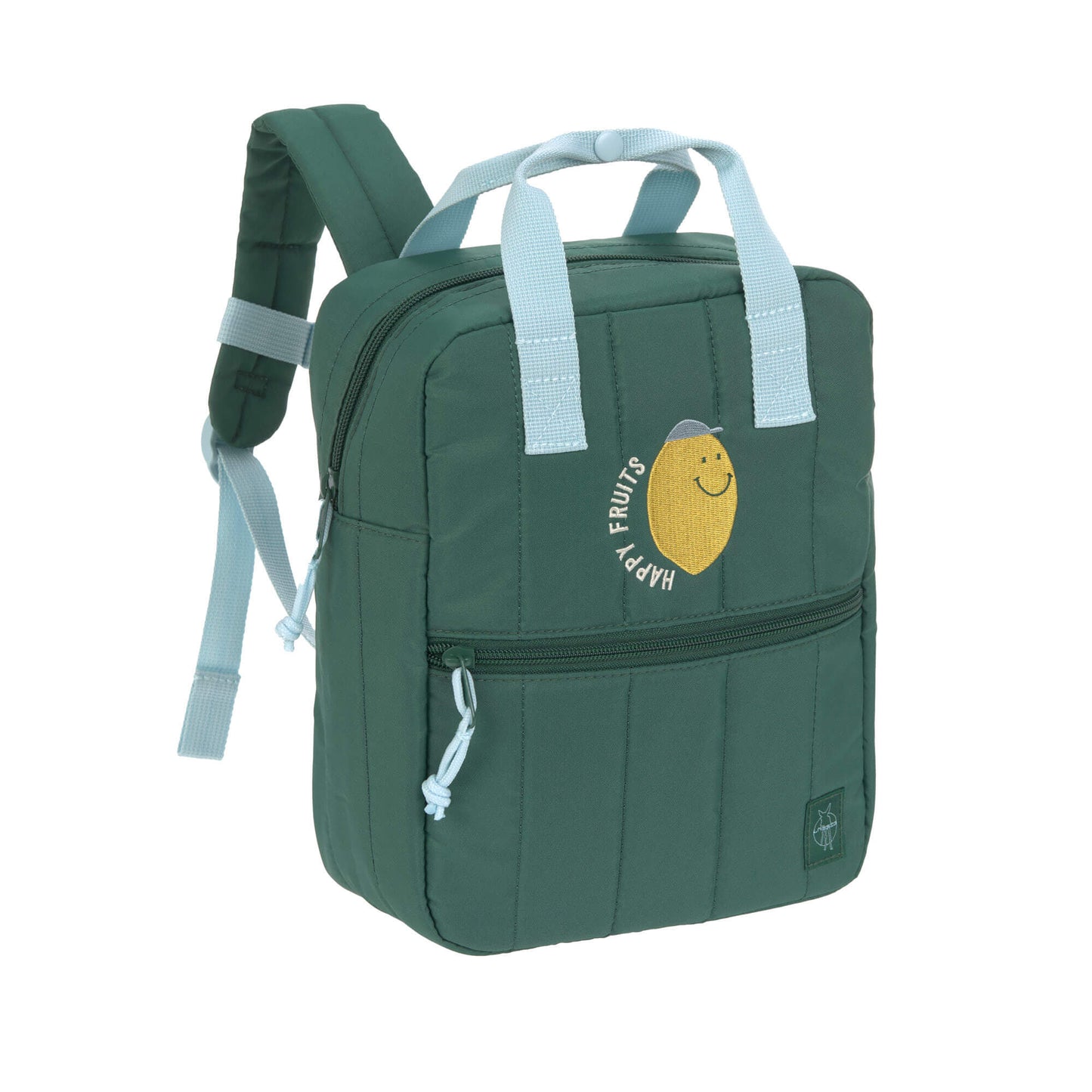 Rucksack "Little Gang" von Lässig mit "Zitronen" -Motiv, perfekt für den Kita-Start