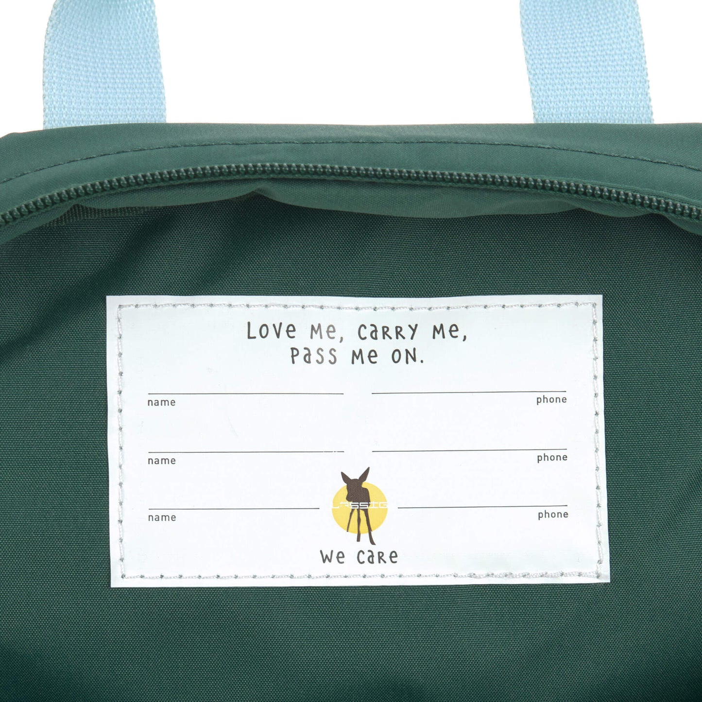 Rucksack "Little Gang" von Lässig mit "Zitronen" -Motiv, perfekt für den Kita-Start
