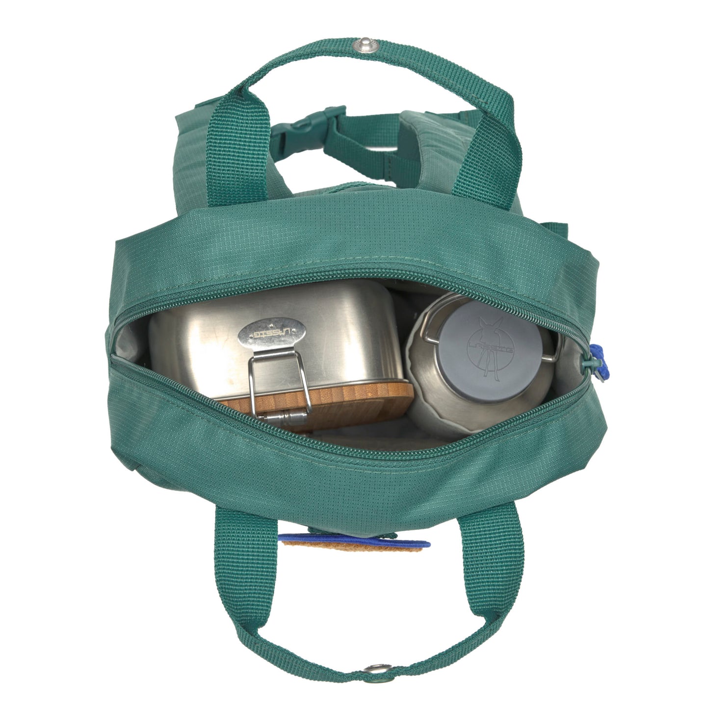 Kindergartenrucksack "Little Gang" in Grün von Lässig