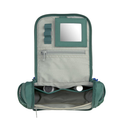 Kleiner Kulturbeutel "Little Gang" in Grün von Lässig