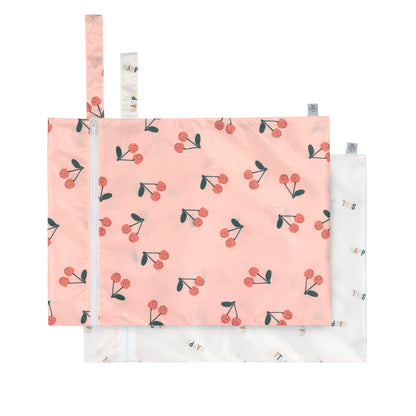Wetbag "Happy Fruits/Cherry" von Lässig, 2er Set