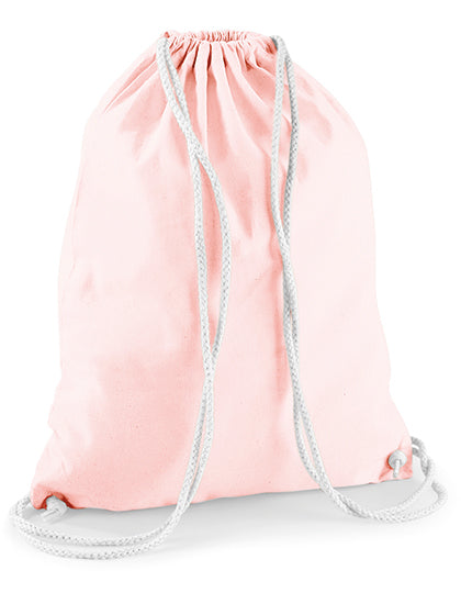 Hellrosa Turnbeutel in "Pastel pink" - perfekt für Bügelbilder und Co.