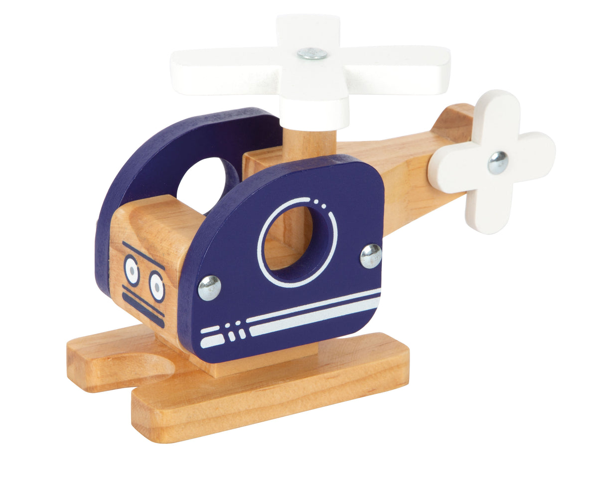 Hubschrauber aus Holz von Small Foot zum Spielen für Kinder