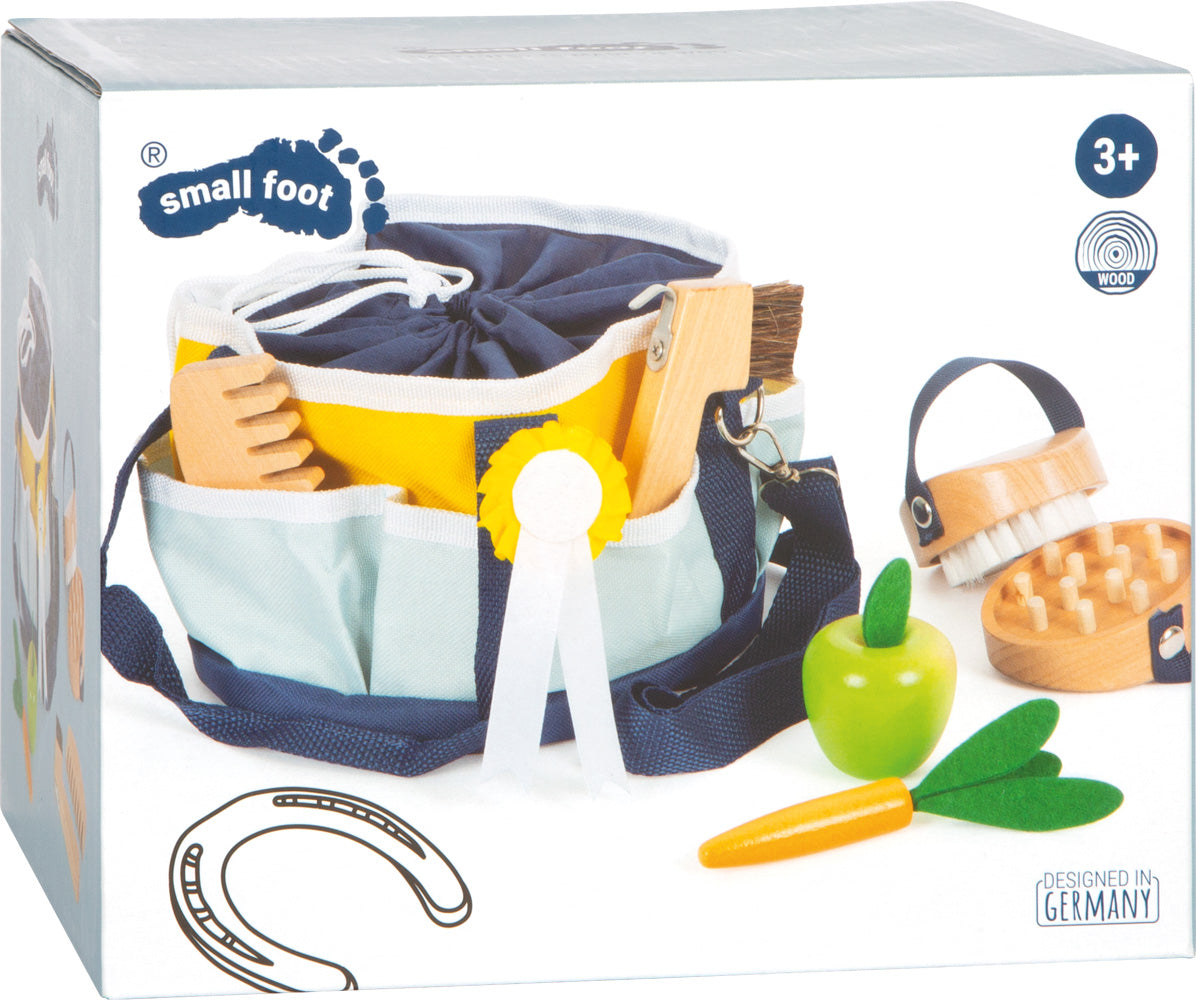 Pferdepflege-Set mit Tasche - tolle Spielidee für Kinder