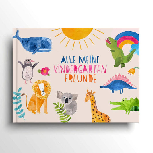 Hardcover-Freundebuch "Kindergarten" von Frau Ottilie