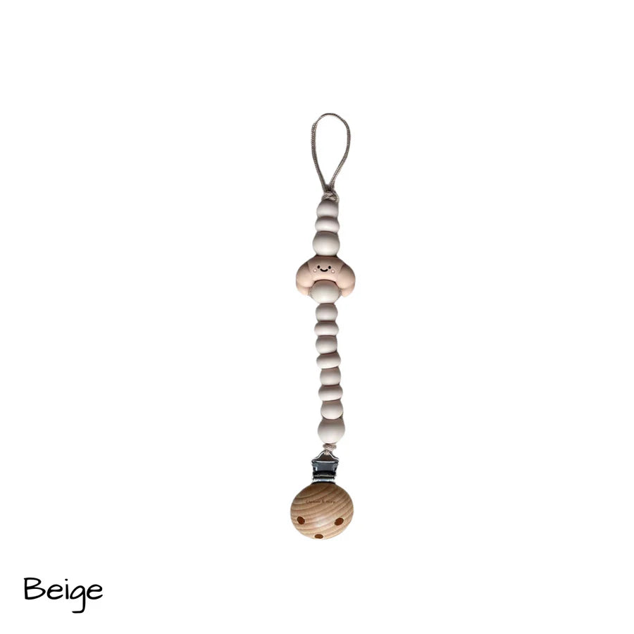 Schnullerkette mit Crossaint-Motiv von Chewies&more, verschiedene Farben