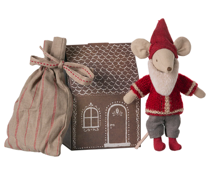 Weihnachtsmann Maus von Maileg - perfekt für das Mäusehaus, 14cm