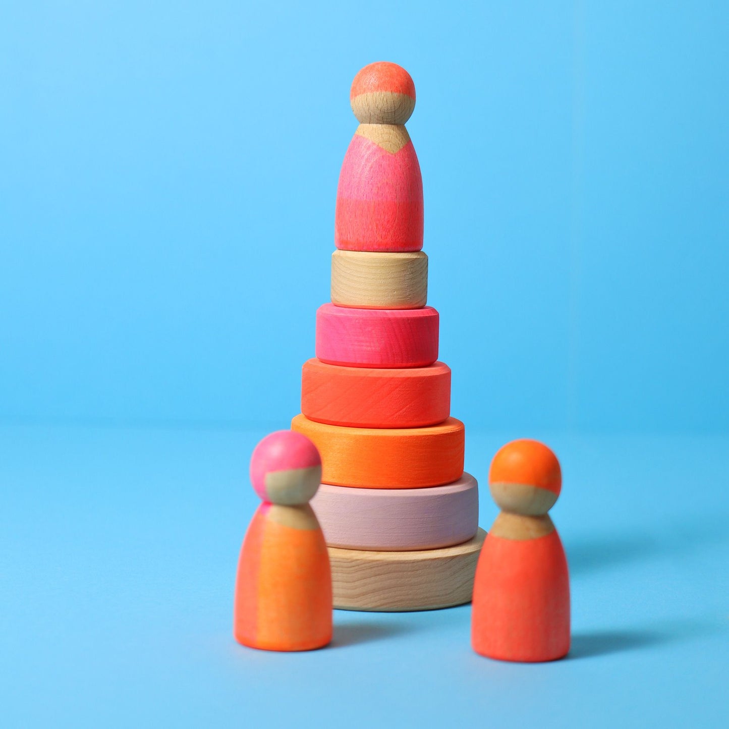 Kleiner Scheibenturm "Neonpink" von Grimm´s