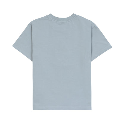 Hellblaues T-Shirt mit Zitronen-Applikation von Lässig, Größe 62-116