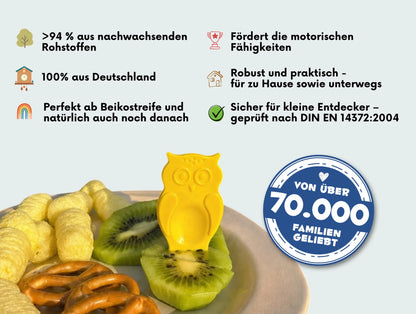 Gemischte Snackpiekser "Pieksi me softly" von Pieksi & Griffel, 5er Set