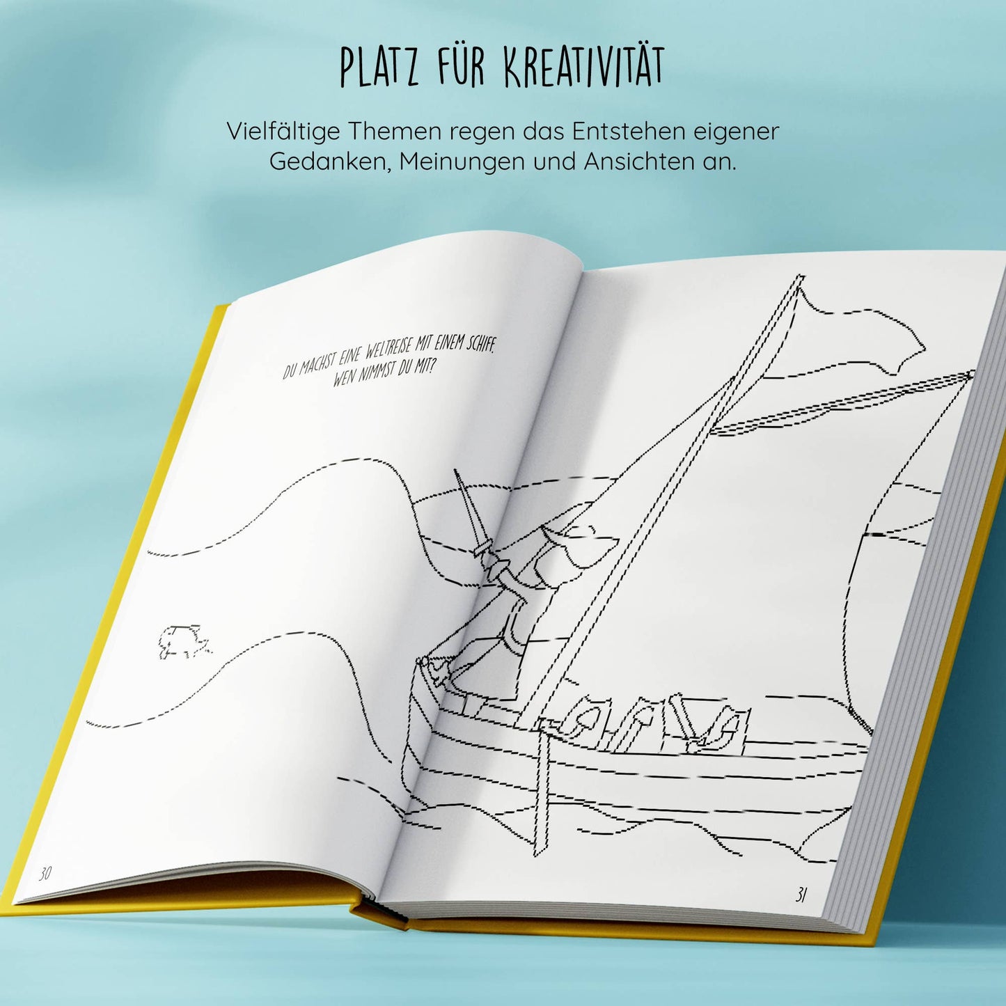 "Erzählt euch mehr" - Journal für Kids von Simon & Jan