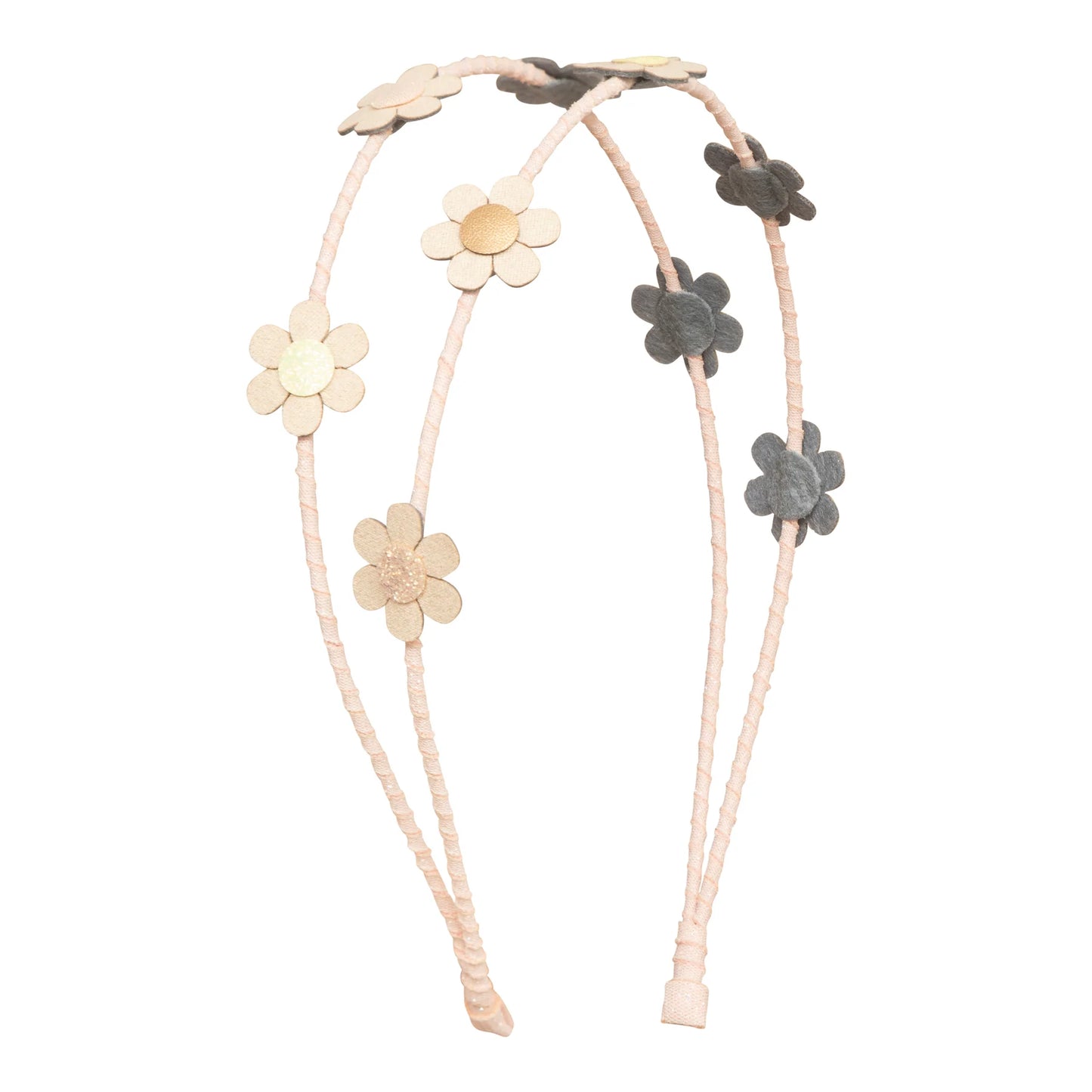 Glitzernder Blumen-Haarreifen von Mimi & Lula